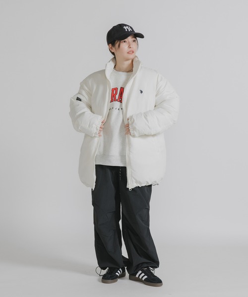 U.S. POLO ASSN.(ユーエスポロアッスン)の「U.S. POLO ASSN./ユーエスポロアッスン 刺繍ロゴ 中綿ダウンジャケット 冬服(ダウンジャケット/コート・メンズ・カーキ/アイボリー/ベージュ/ブラック・S/M/L)」の19枚目の写真