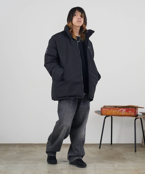 U.S. POLO ASSN.(ユーエスポロアッスン)の「U.S. POLO ASSN./ユーエスポロアッスン 刺繍ロゴ 中綿ダウンジャケット 冬服(ダウンジャケット/コート・メンズ・カーキ/アイボリー/ベージュ/ブラック・S/M/L)」の8枚目の写真