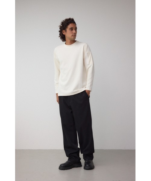 AZUL by moussy(アズールバイマウジー)の「スリーブポケット長袖トップス(Tシャツ/カットソー・メンズ・オフホワイト/ブラック/グレー系その他/グリーン系その他2・SMALL/MEDIUM/LARGE)」の7枚目の写真
