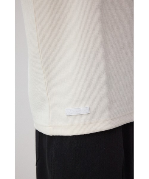AZUL by moussy(アズールバイマウジー)の「スリーブポケット長袖トップス(Tシャツ/カットソー・メンズ・オフホワイト/ブラック/グレー系その他/グリーン系その他2・SMALL/MEDIUM/LARGE)」の14枚目の写真