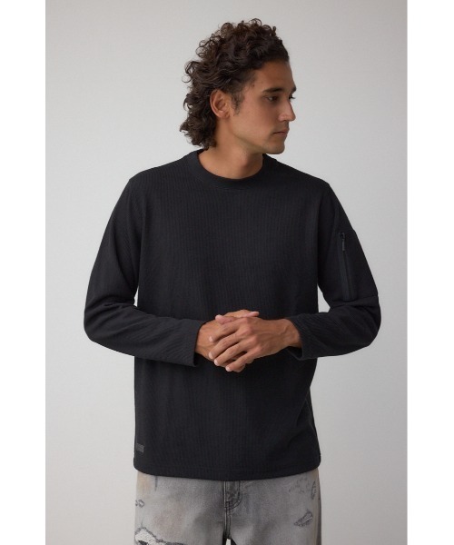 セール】スリーブポケット長袖トップス（Tシャツ/カットソー）｜AZUL