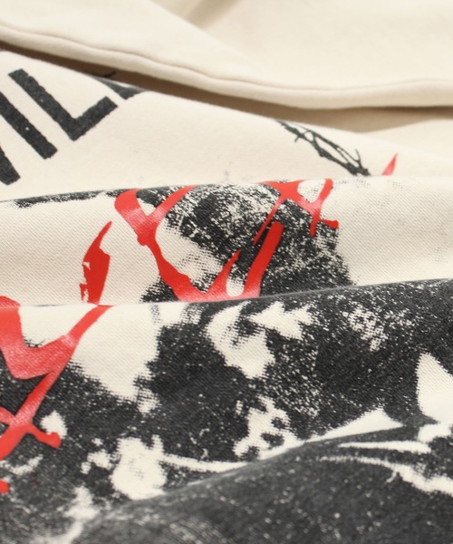 RNA(アールエヌエー)の「M2576 WICKEDウォッシュアウトフーディー(パーカー・レディース・スミクロ/ホワイト/パープル・MEDIUM)」の7枚目の写真