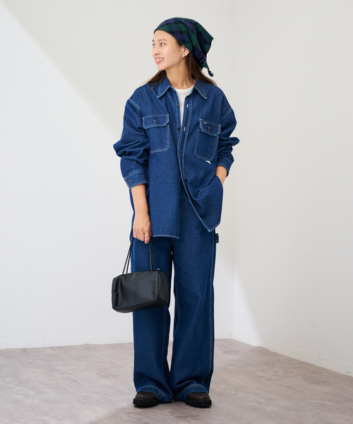 MY LAB ウールチェック三角スカーフ（バンダナ/スカーフ）｜FRAMeWORK