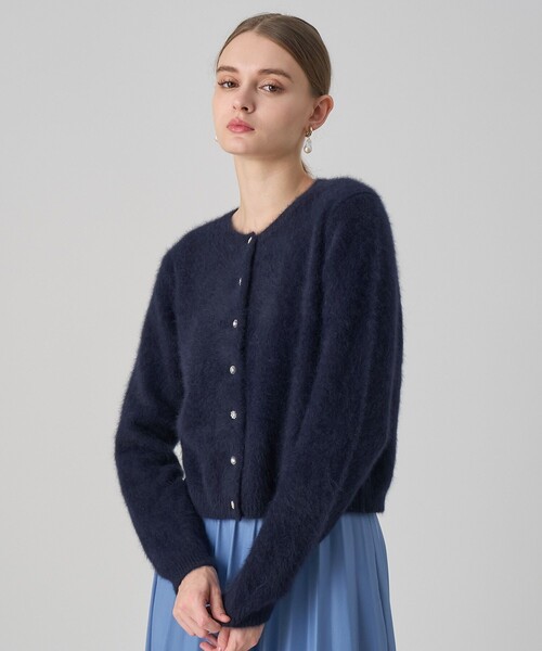フラッフィアソート釦カーディガン（カーディガン/ボレロ）｜ANAYI