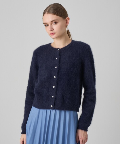 フラッフィアソート釦カーディガン（カーディガン/ボレロ）｜ANAYI