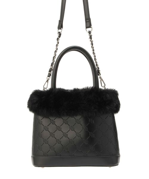 GYDA（ジェイダ）の「GG emboss MIX material BAG（ショルダーバッグ・レディース・オフホワイト/ブラック・FREE）」の8枚目の写真