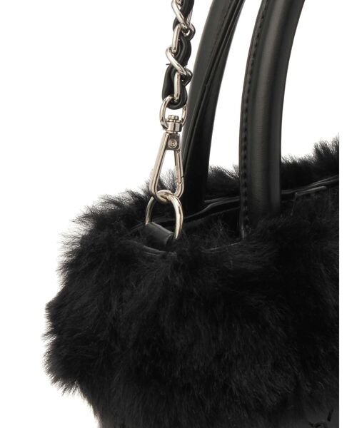 GYDA（ジェイダ）の「GG emboss MIX material BAG（ショルダーバッグ・レディース・オフホワイト/ブラック・FREE）」の9枚目の写真