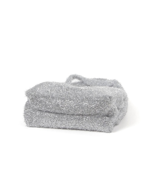 Elura(エルーラ)の「ミッキーラメトート/588547(トートバッグ・レディース・オフホワイト/シルバー・ONE SIZE)」の5枚目の写真