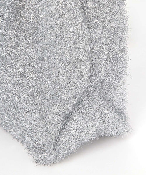 Elura(エルーラ)の「ミッキーラメトート/588547(トートバッグ・レディース・オフホワイト/シルバー・ONE SIZE)」の8枚目の写真