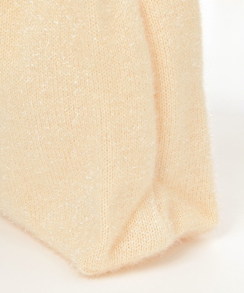 Elura(エルーラ)の「ミッキーラメトート/588547(トートバッグ・レディース・オフホワイト/シルバー・ONE SIZE)」の12枚目の写真