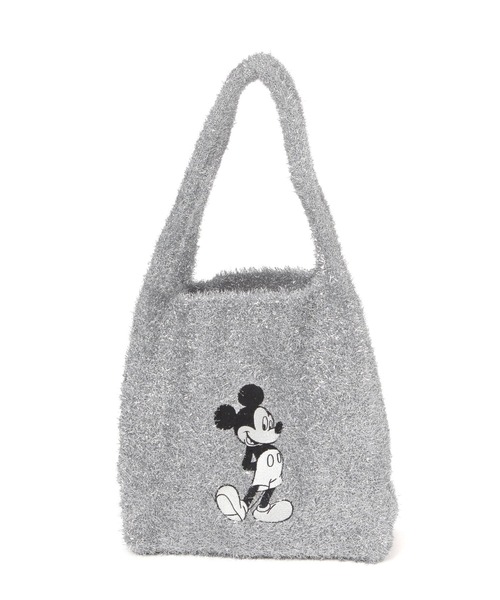 Elura(エルーラ)の「ミッキーラメトート/588547(トートバッグ・レディース・オフホワイト/シルバー・ONE SIZE)」の19枚目の写真