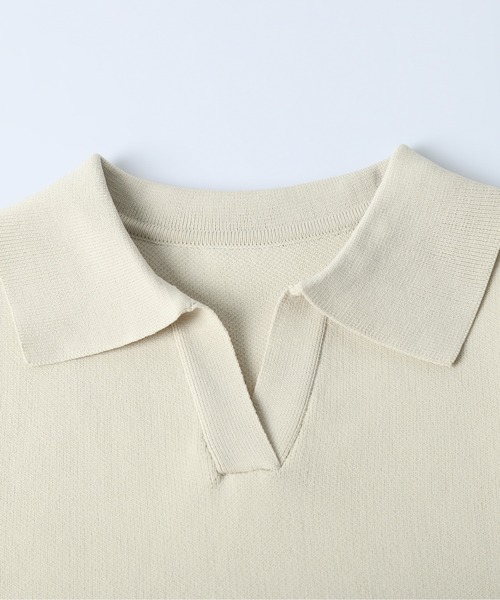 AMELY(エミリー)の「ダブルペプラムスキッパーニットトップス(ニット/セーター・レディース・ブラック/モカ/ベージュ・フリー)」の19枚目の写真