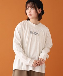 EMAGO キッチン刺繍バルーンプルオーバー 長袖