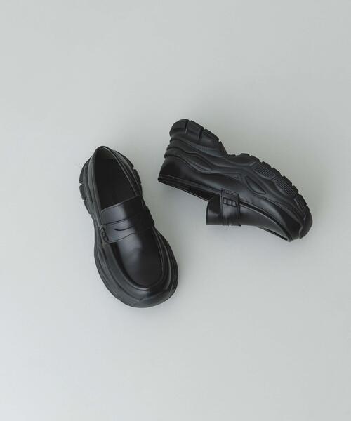 RODE SKO（ロデスコ）の「ボリュームソールローファー（ローファー・レディース・ブラック/ダークブラウン/ベージュ・39/38/37/36）」の2枚目の写真