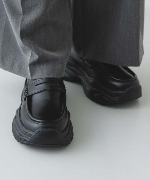 RODE SKO（ロデスコ）の「ボリュームソールローファー（ローファー・レディース・ブラック/ダークブラウン/ベージュ・39/38/37/36）」の4枚目の写真