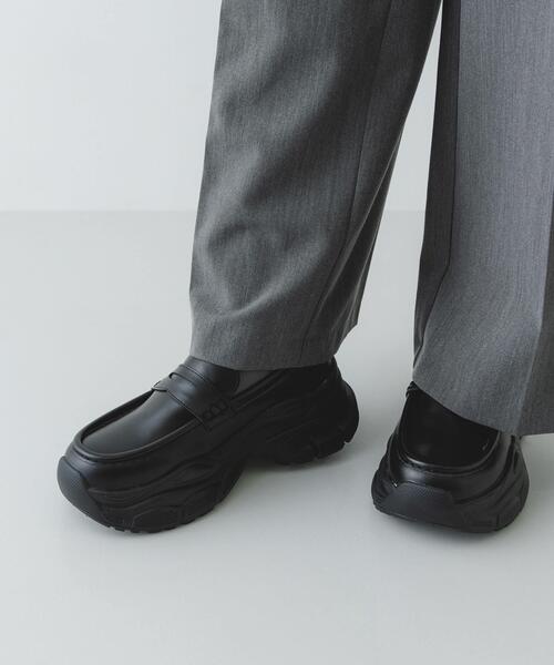 RODE SKO（ロデスコ）の「ボリュームソールローファー（ローファー・レディース・ブラック/ダークブラウン/ベージュ・39/38/37/36）」の7枚目の写真