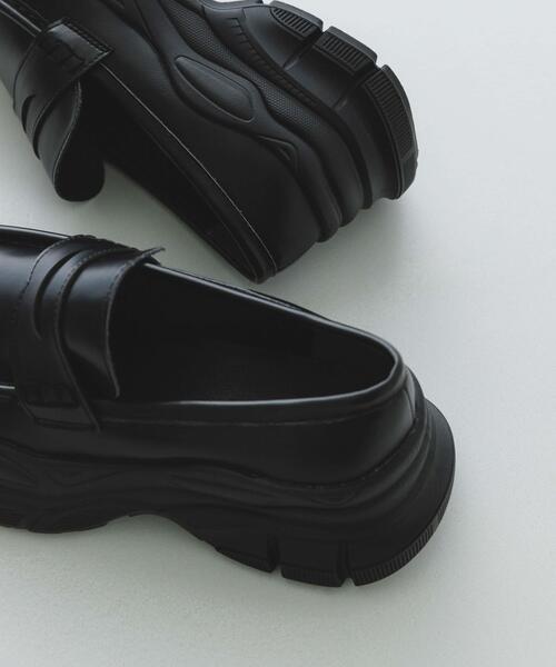 RODE SKO（ロデスコ）の「ボリュームソールローファー（ローファー・レディース・ブラック/ダークブラウン/ベージュ・39/38/37/36）」の11枚目の写真