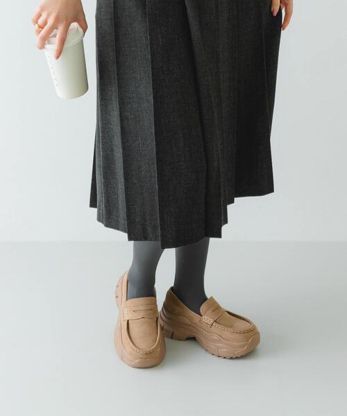 RODE SKO（ロデスコ）の「ボリュームソールローファー（ローファー・レディース・ブラック/ダークブラウン/ベージュ・39/38/37/36）」の19枚目の写真