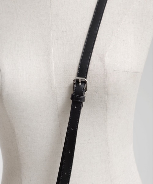 REFLEM(レフレム)の「『REFLEM/レフレム』ロゴチャーム付きウォレットポーチ(ショルダーバッグ・レディース・シルバー/ブラック・FREE)」の13枚目の写真