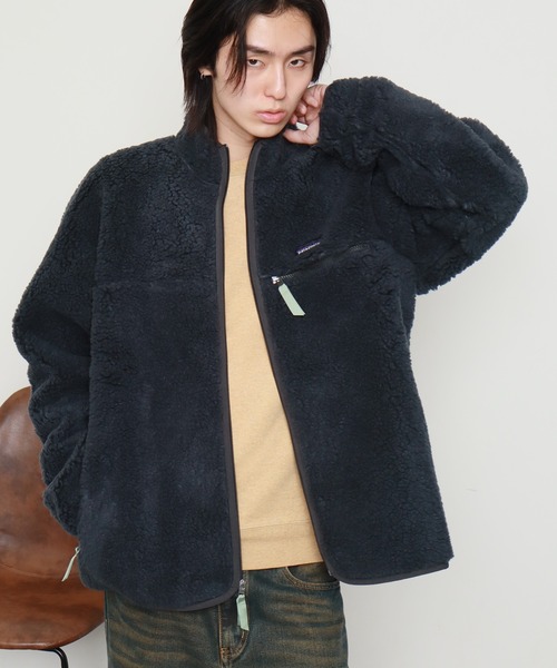 patagonia（パタゴニア）の「【Patagonia/パタゴニア】NATURAL BLEND RETRO CARDIGAN/ナチュラルブレンドレトロカーディガン（ブルゾン・メンズ・ブラウン系/ブラック系・S/M/L/XL）」の5枚目の写真