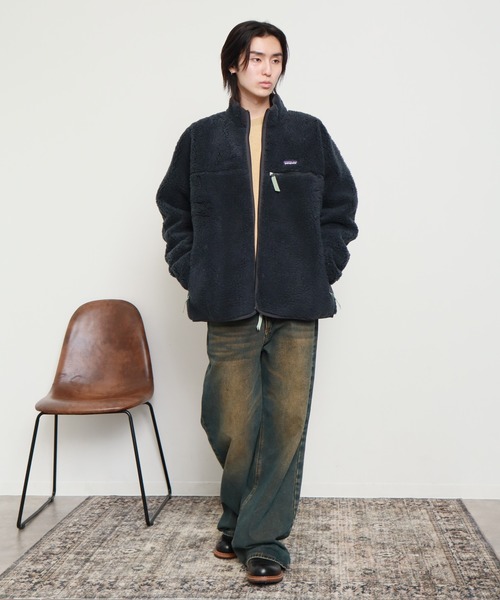 patagonia（パタゴニア）の「【Patagonia/パタゴニア】NATURAL BLEND RETRO CARDIGAN/ナチュラルブレンドレトロカーディガン（ブルゾン・メンズ・ブラウン系/ブラック系・S/M/L/XL）」の6枚目の写真