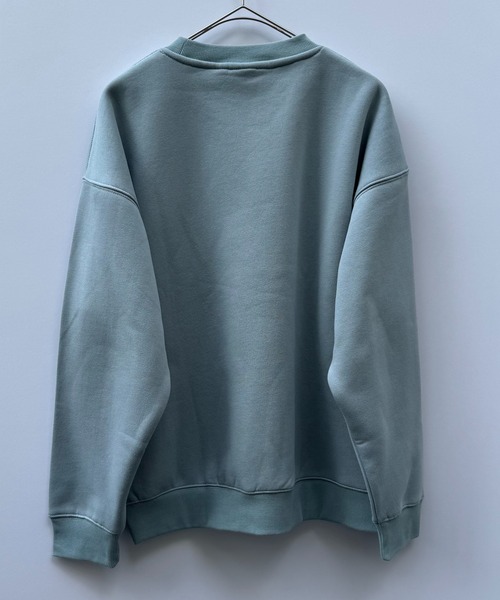 セール】T-MAC キツネのぞき刺繍 オーバーサイズ 裏起毛スウェット