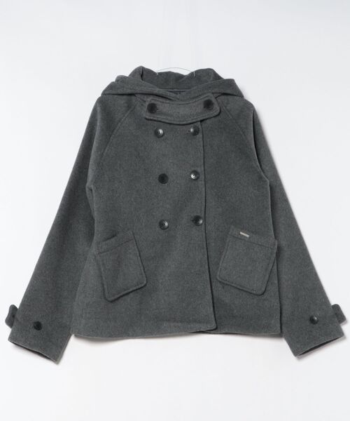 HOODIE DOUBLE BUTTON COAT（その他アウター）｜Miseki SEOUL