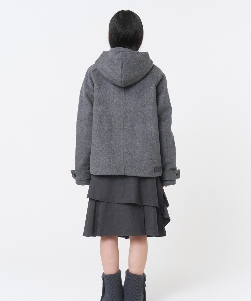 HOODIE DOUBLE BUTTON COAT（その他アウター）｜Miseki SEOUL