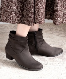 JELLY BEANS | スエードルーズショートブーツ(211-57358)JELLY BEANS(ジェリービーンズ)(ブーツ)