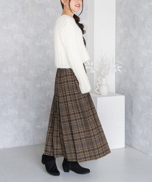 JELLY BEANS（ジェリービーンズ）の「スエードルーズショートブーツ(211-57358)JELLY BEANS(ジェリービーンズ)（ブーツ・レディース・ダークブラウン/グレー/ブラック系・LL/L/M/S）」の16枚目の写真