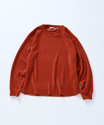 JOURNAL STANDARD（ジャーナルスタンダード）の「シェニール ジャガード クルーネック ロンT（Tシャツ/カットソー）」