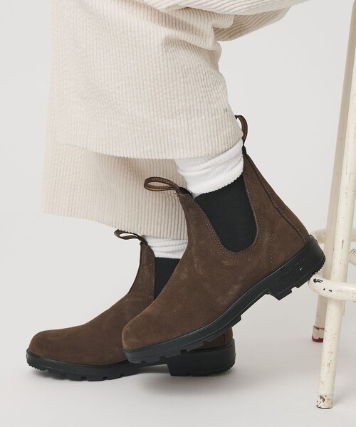Blundstone＞スエード サイドゴアブーツ（ブーツ）｜Blundstone