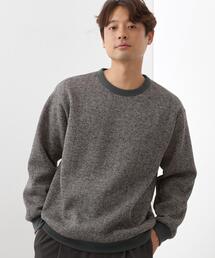 THE SHOP TK | 【裏起毛で暖かい】レトロフリーススウェット 洗濯機OK(スウェット)