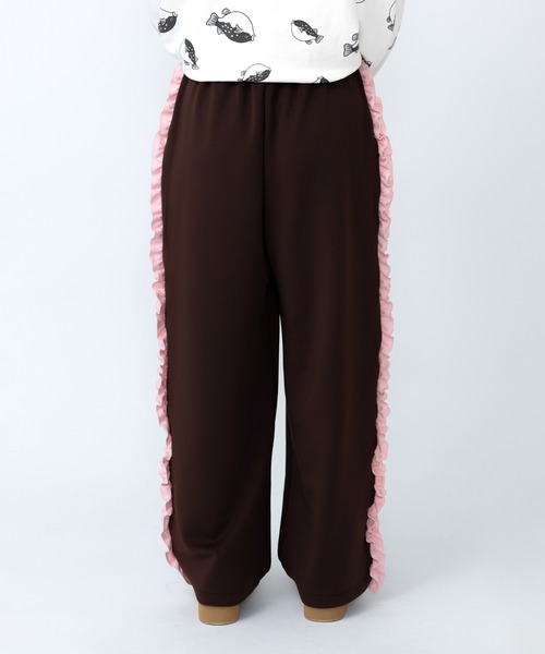 PUNYUS(プニュズ)の「サイドフリルジャージパンツ(その他パンツ・レディース・ブラウン/ブラック/グレー・1/3/4/2)」の18枚目の写真