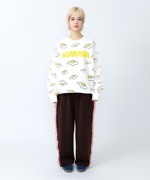 PUNYUS(プニュズ)の「サイドフリルジャージパンツ(その他パンツ・レディース・ブラウン/ブラック/グレー・1/3/4/2)」の20枚目の写真