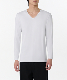 MUSINSA STANDARD（ムシンサスタンダード）の「[HIT STANDARD] Men's V-neck T-shirt_Inner Wear [White]（インナーウェア/肌着・メンズ）」
