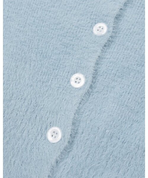MOAA（モア）の「スクエアネッククロップカーディガン (SKY BLUE)（カーディガン/ボレロ・レディース・その他・SMALL/MEDIUM）」の5枚目の写真