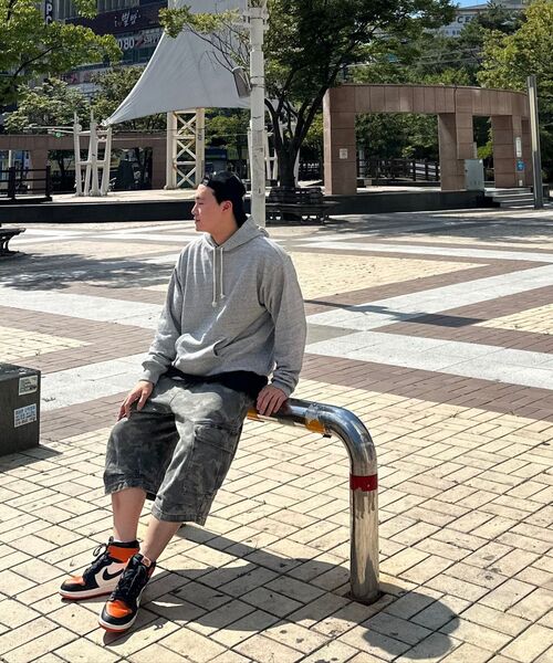 OUTSTANDING(アウトスタンディング)の「AUTHENTIC COMFORT HOOD SWEAT_HEATHER GRAY(パーカー・メンズ・その他・MEDIUM/LARGE/X-LARGE)」の8枚目の写真