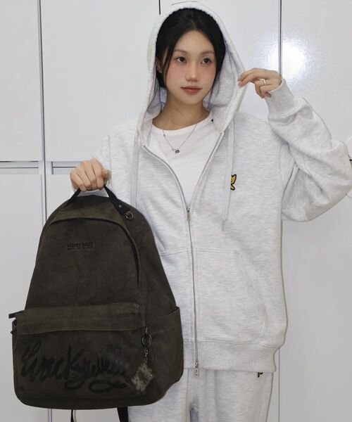 Wacky WiLLy(ワッキーウィリー)の「シグニチャースウェットパンツ(4色)(スウェットパンツ・レディース・グレー/オリーブ/ブラック/ライトグレー・SMALL/MEDIUM/LARGE/X-LARGE/XX-LARGE/X-SMALL)」の11枚目の写真