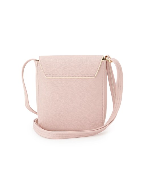 SHOO・LA・RUE（シューラルー）の「ソフトレザー調ポシェット（ショルダーバッグ・キッズ・ベビーピンク/ベージュ・00）」の6枚目の写真