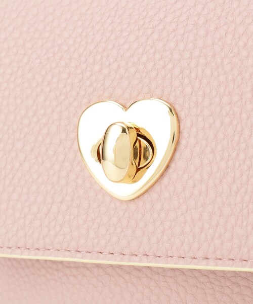 SHOO・LA・RUE（シューラルー）の「ソフトレザー調ポシェット（ショルダーバッグ・キッズ・ベビーピンク/ベージュ・00）」の11枚目の写真