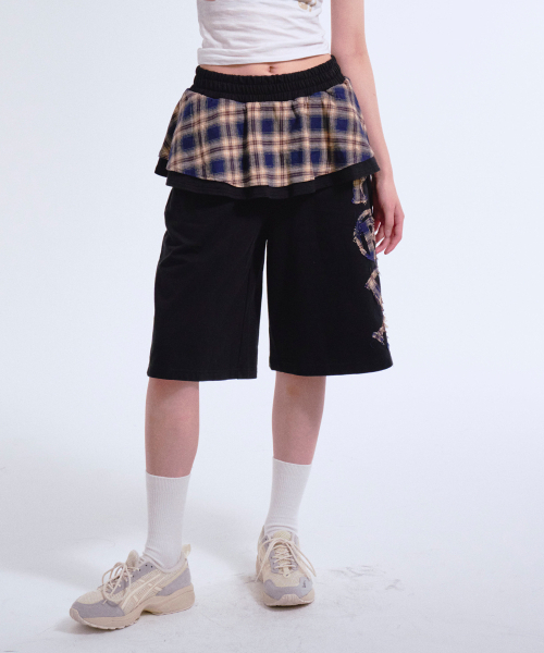 PRENDA(プレンダ)の「PRDA FRILL SKIRT SHORTS BLACK(その他パンツ・レディース・その他・SMALL/MEDIUM)」の1枚目の写真