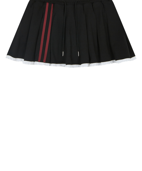 LUVISTRUE(ラヴイズトゥルー)の「IM SHORT PLEATS SKIRT(BLACK)(スカート・レディース・その他・FREE)」の5枚目の写真