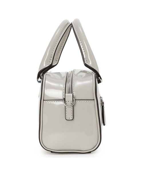 Guess（ゲス）の「ARNELA Mini Satchel ミニボストンバッグ  （ショルダーバッグ・レディース・ベージュ/ブラック/バーガンディー・ONE SIZE）」の5枚目の写真