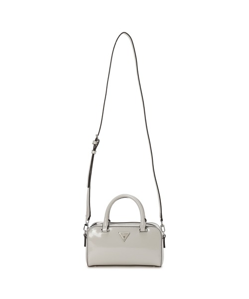 Guess（ゲス）の「ARNELA Mini Satchel ミニボストンバッグ  （ショルダーバッグ・レディース・ベージュ/ブラック/バーガンディー・ONE SIZE）」の6枚目の写真