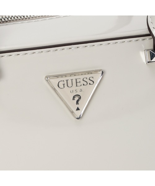 Guess（ゲス）の「ARNELA Mini Satchel ミニボストンバッグ  （ショルダーバッグ・レディース・ベージュ/ブラック/バーガンディー・ONE SIZE）」の10枚目の写真