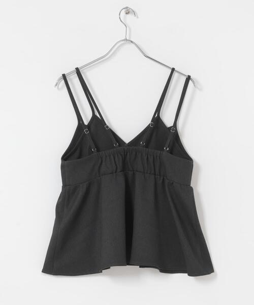 SENSE OF PLACE by URBAN RESEARCH（センスオブプレイスバイアーバンリサーチ）の「レイヤードデザインビスチェ（その他トップス・レディース・ブラウン/ブラック・ONE）」の11枚目の写真