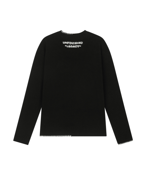 NOSCOULEURS(ノクルールズ)の「UL LS T-SHIRT 01 BLACK(Tシャツ/カットソー・メンズ・その他・1/2)」の3枚目の写真