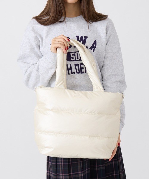 ROOTOTE(ルートート)の「【ROOTOTE】FE.ミディアム.モデレート モダーン-A 3682 3685 ※(トートバッグ・レディース・アイボリー/マルチ/ブラック/ベージュ/シルバー/ブラック系その他2・FREE)」の7枚目の写真