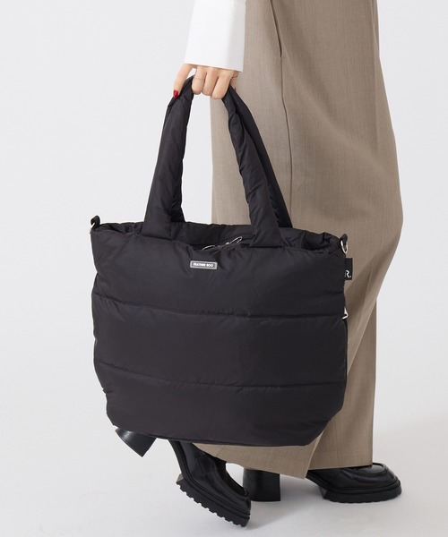 ROOTOTE(ルートート)の「【ROOTOTE】FE.ミディアム.モデレート モダーン-A 3682 3685 ※(トートバッグ・レディース・アイボリー/マルチ/ブラック/ベージュ/シルバー/ブラック系その他2・FREE)」の19枚目の写真